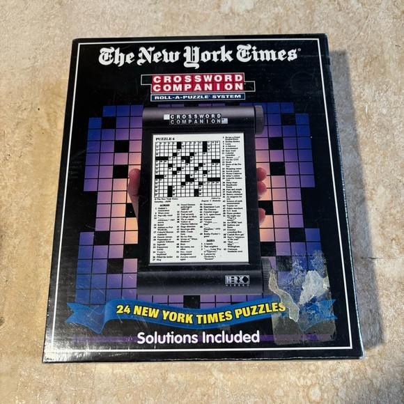 Vintage 1998 The New York Times Crossword Companion New